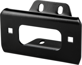 Open Trail Winch Mount 459-0660 installed on a vehicle, showcasing sturdy metal construction and mounting points for off-road winching.