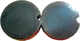 SP1 full metal brake pads for A/C systems, durable automotive brake components with part number 40-0303.