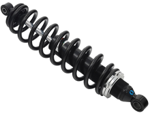 Load image into Gallery viewer, Bronco front gas shock absorber with metal cylinder and mounting hardware, designed for vehicle suspension.
