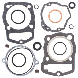 Vertex top end gaskets for Honda engines, showing detailed seals and gasket components for engine repair and maintenance.