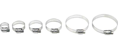 Stainless Steel Hose Clamps 8 22mm 10/Pk
