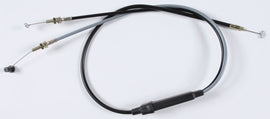 SP1 throttle cable Pol 12-19600 for hydraulic control lines, showing the black cable with metal fittings and protective casing.