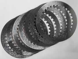 Hinson Steel Clutch Plates Kit with 8 plates for Hinson 151-6204 clutch system, shown in the image.