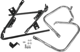 HardDrive Chrome RR Saddlebag Guard Kit for Harley FLHX/FLTR 2009-2013, motorcycle luggage protection accessories