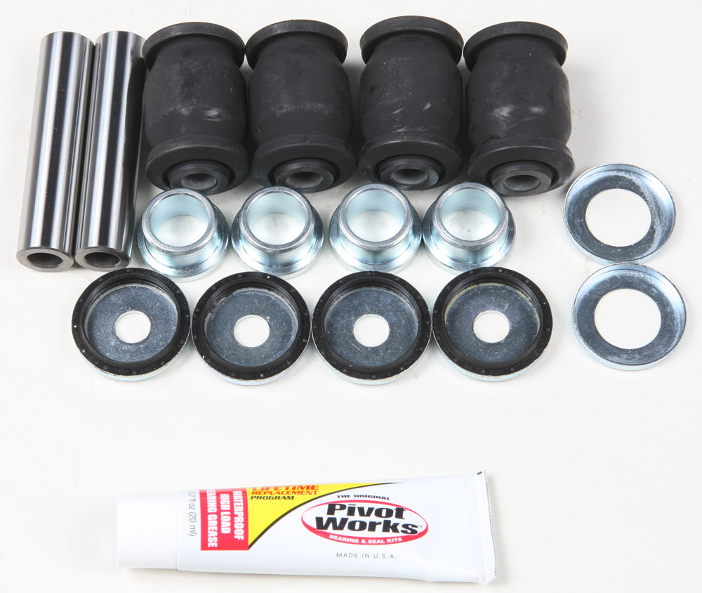 Pivot Works Lower Rear A-Arm Kit 52-1187LR for suspension, showing the replacement A-arm with bushings and mounting points.