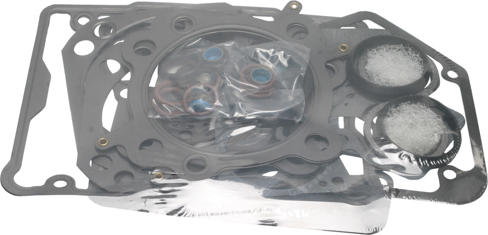 Cometic Top End Est Gasket Twin Cam Kit 68-9789 with black rubber seals and metal components for motorcycle engine top end repair.