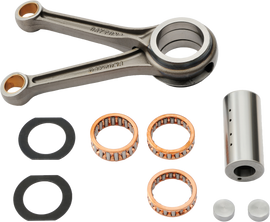 HardDrive engine conrod assembly with tapered small end for 96-103 inch engines, model 820-58022, showing metallic components