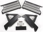 Unabiker black radiator guard for Honda CRF250 motorcycle, designed to protect the radiator from debris and damage.