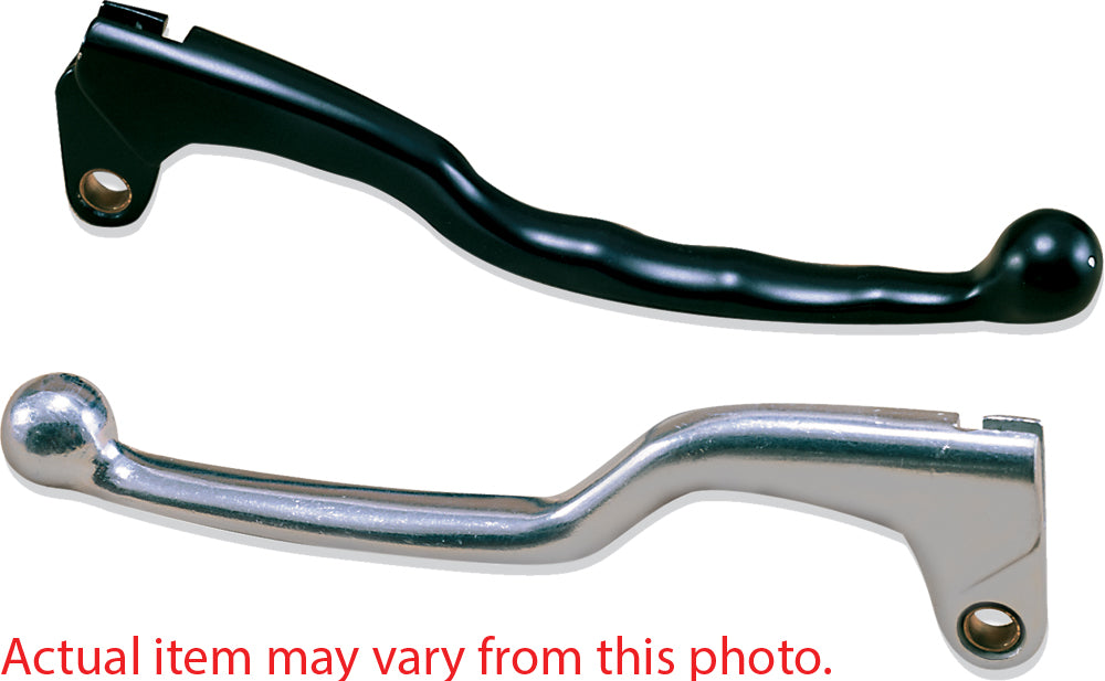 Black Motion Pro clutch lever for motorcycles, featuring a sleek design and ergonomic grip for smooth clutch operation.
