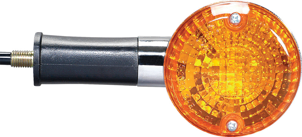 K&S Technologies rear turn signal illumination unit for vehicle, featuring clear lens and mounting bracket.