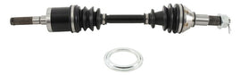 All Balls heavy-duty front axle with six ball bearings, designed for durability and performance in off-road vehicles.