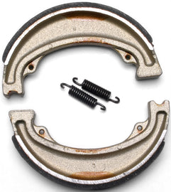 EBC Motorcycle Brakes brake shoes 324 plain model, showing metal brake shoe with friction material for motorcycle braking system.