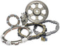 Rekluse Radius X clutch for Berg, Husqvarna, KTM motorcycles, showing the black metal clutch component with detailed surface features.