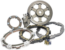 Load image into Gallery viewer, Rekluse Radius X Clutch for Husqvarna and KTM motorcycles, close-up view of clutch components and brand logo.
