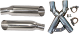 VooDoo - Shorty Dual Muffler Polished Busa - 12-8172P