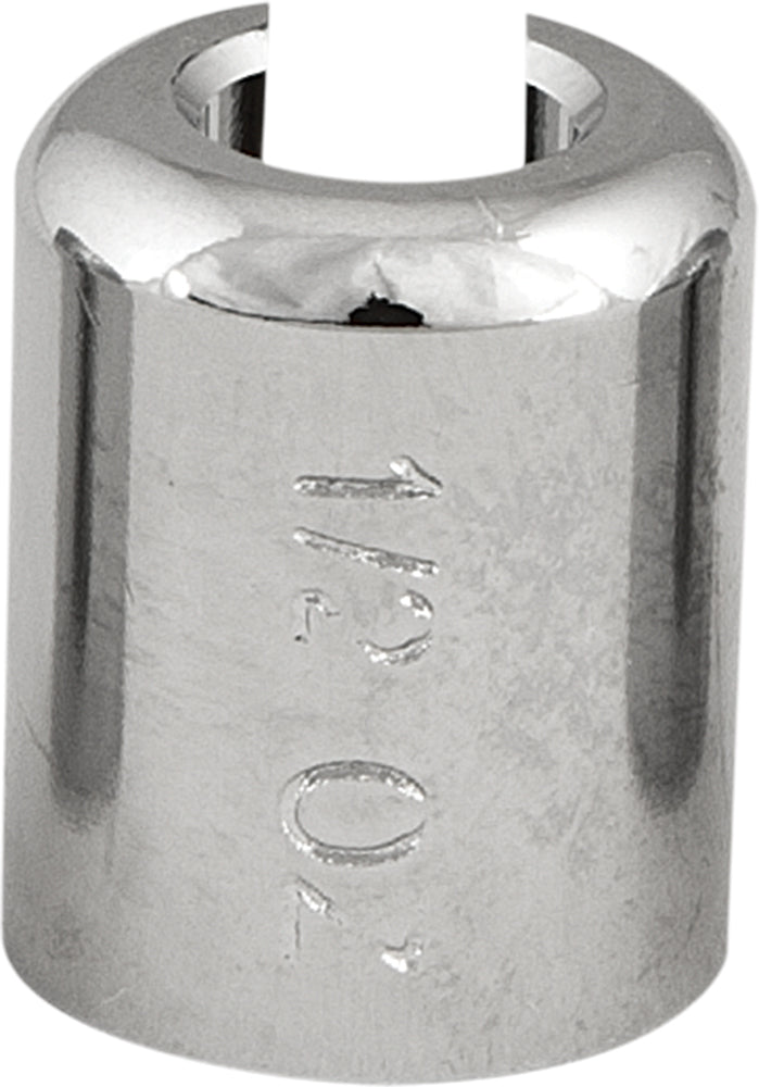 K&L chrome spoked wheel weights, 1/2 oz drive weights for motorcycle wheels, shown in a pack of 10.