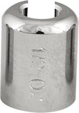 K&L - Spoked Wheel Weights Chrome 1/2 Oz 10/Pk - 232-7092
