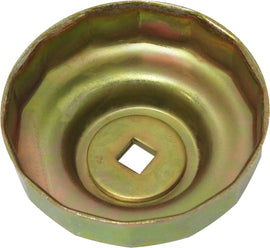 HardDrive oil filter wrench socket with zinc finish, designed for OEM 63805-80T and 820-71200 automotive tools.