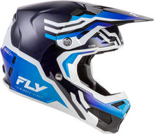 Load image into Gallery viewer, Formula S Carbon Byte Helmet Blue Carbon/Blue/White Lg