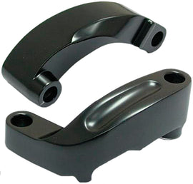 HardDrive Mirror Extension Kit in black, with metal components and connectors for vehicle side mirrors.