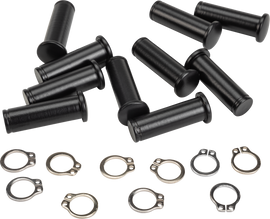 HardDrive black lever pin and circlip clutch for Harley FLH 2008-2020, part number 820-1506, showing close-up of components.