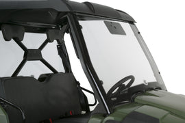 National Cycle full windshield with wiper-ready design, clear glass windscreen for motorcycle protection.