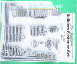 Gardner-Westcott Big Twin Builder Set 08-12 for Fxcw and Fxcwc Harley-Davidson models, tool kit with various parts and accessories.