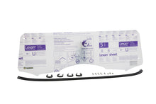 Charger l'image dans la galerie, Open Trail Open Trail Half Windshield 457-0109, a clear ATV windscreen mounted on vehicle for protection.