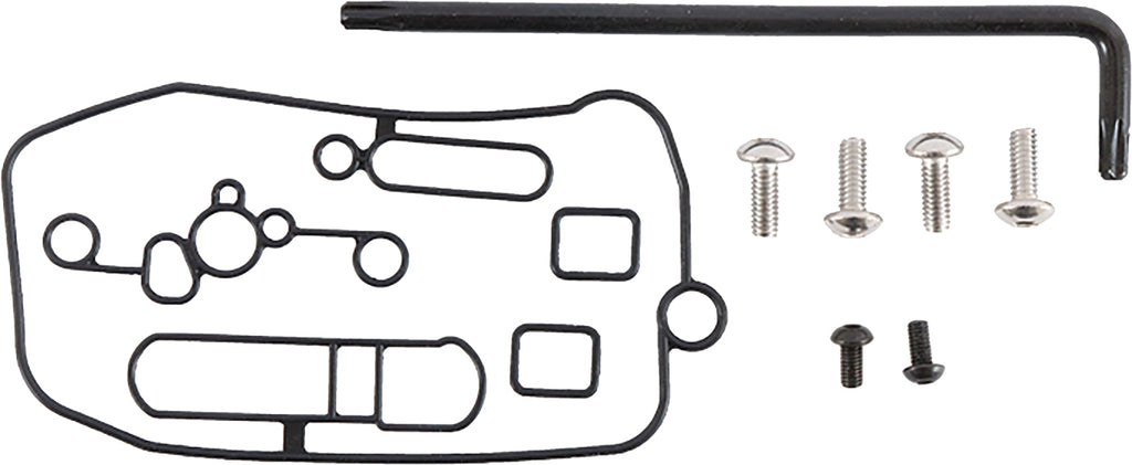 All Balls Keihin Mid Body Carb Kit 226-1512 for intake and fuel system, showing detailed carb components and parts.