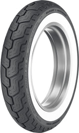 Dunlop D402 rear motorcycle tire with MT90B16 size, bias ply construction, showing tread pattern and sidewall details.