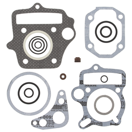 Vertex Top End Gaskets 681-0209, set of engine gaskets and seals for top-end repairs, shown in the image.