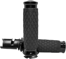 Charger l'image dans la galerie, Diamond Contour Black Twist Grip