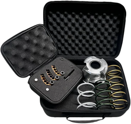 Ibexx Rzr Turbo R Stage 2 clutch kit with polished components for enhanced performance, shown in the image.