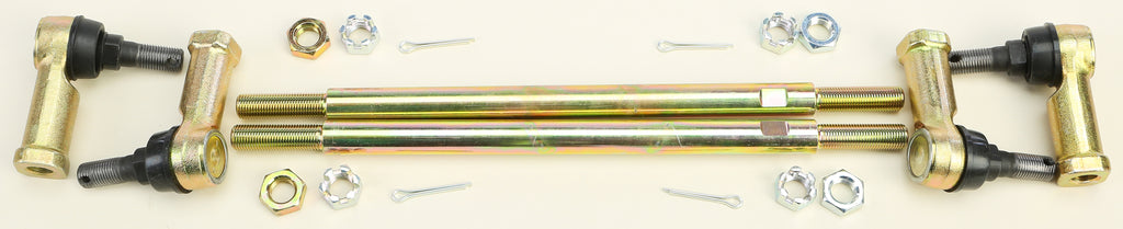 All Balls suspension tie rod upgrade kit 252-1029 with metal components and rubber boots for vehicle steering system.