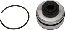Load image into Gallery viewer, All Balls rear shock seal kit 22-31001 for motorcycle suspension, showing black rubber seals and metal components.
