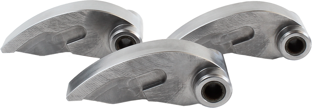 EPI Torquer Pro clutch weights, 76g, set of three, designed for motorcycle clutch systems, with a sleek black finish.