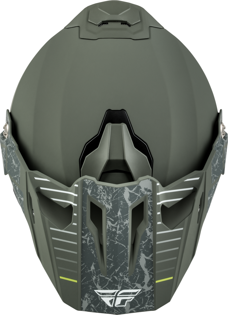Fly Trekker Granite Helmet Matte Sage/Grey Lg