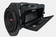 Load image into Gallery viewer, SSV Works WP Series Plug-N-Play Sub for audio systems, featuring compact design and connection ports for enhanced sound quality.