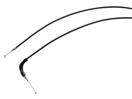 SP1 throttle cable for A/C system, hydraulic control line, durable automotive part with detailed cable and connector features.