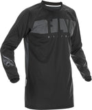 Fly Racing Windproof Jersey Black/Grey Xl 370-8010X