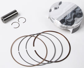 Vertex forged piston kit for KTM 175 with 75.97mm size and 12.8:1 compression ratio, shown in image.