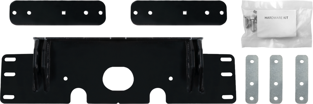 Open Trail ATV plow mount 459-6020, durable metal attachment with mounting brackets for ATV snow plow installation.