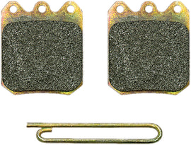 SP1 full metal brake pads for A/C vehicles, showing the durable brake pad with metal backing and friction surface.