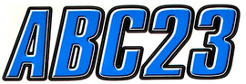 Hardline Series 800 registration kit in blue and black with various components displayed on a white background.