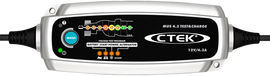 CTEK Power Inc 12V Battery Charger Mus 4.3 with model 65-56959, showing the charger unit with digital display and connection cables.