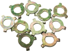 HardDrive Kicker Crank Gear Lock Tab, OEM hardware fitting for secure fastening, shown in close-up image.
