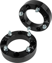 Load image into Gallery viewer, Open Trail 1.5-inch wheel spacer with 4/137 stud pattern, showing the metal spacer and stud details.