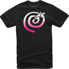 Alpine Star Mantra Fade Tee Black XL, featuring a stylish black graphic design on the front, casual fit, and soft cotton fabric.