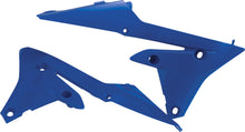 Load image into Gallery viewer, Blue Acerbis lower radiator shroud for motorcycle, showcasing its sleek design and vibrant color for optimal cooling performance.