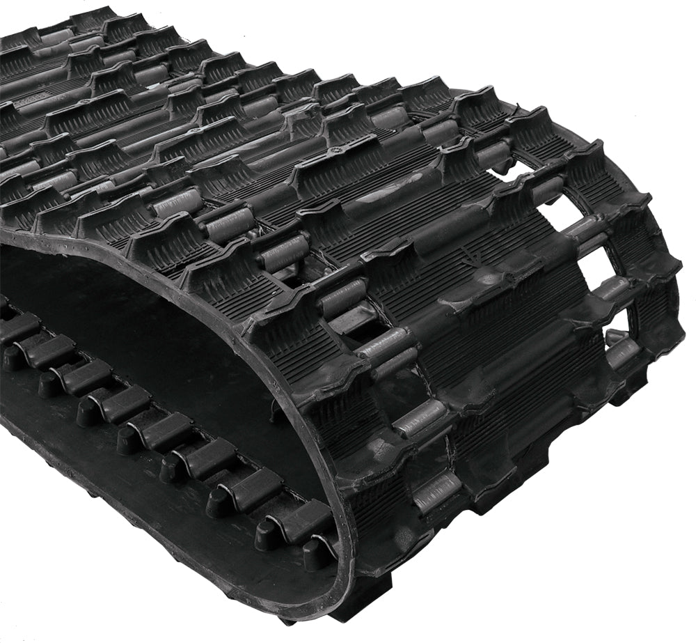Camso Tire Explore Track with 1.97 pitch, 139x0.725 width, designed for off-road vehicles, showing the tread pattern and sidewall.